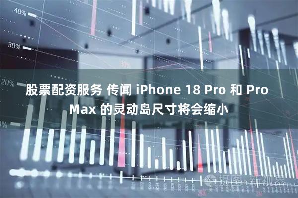 股票配资服务 传闻 iPhone 18 Pro 和 Pro Max 的灵动岛尺寸将会缩小